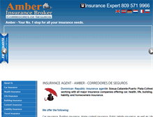 Tablet Screenshot of dominicanrepublicinsurance.com